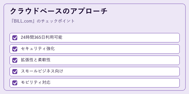 クラウドベースのアプローチ