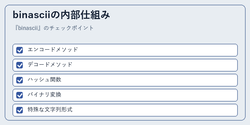 binasciiの内部仕組み