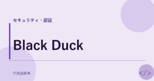 Black Duck アイキャッチ
