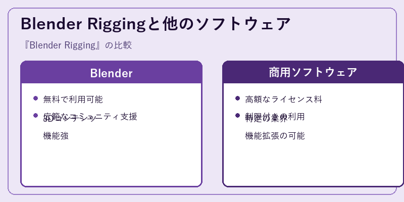 Blender Riggingと他のソフトウェア