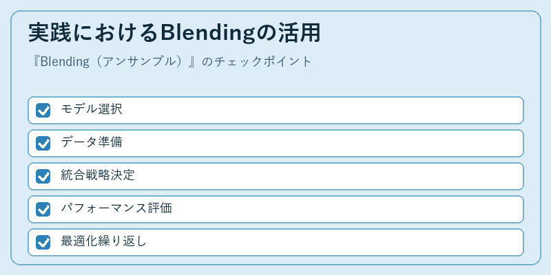 実践におけるBlendingの活用