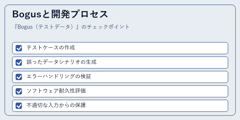 Bogusと開発プロセス