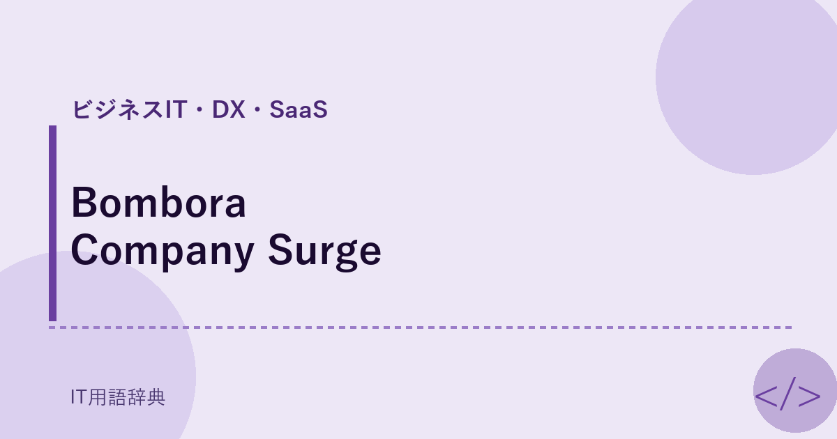 Bombora Company Surge