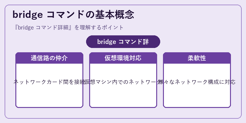 bridge コマンドの基本概念