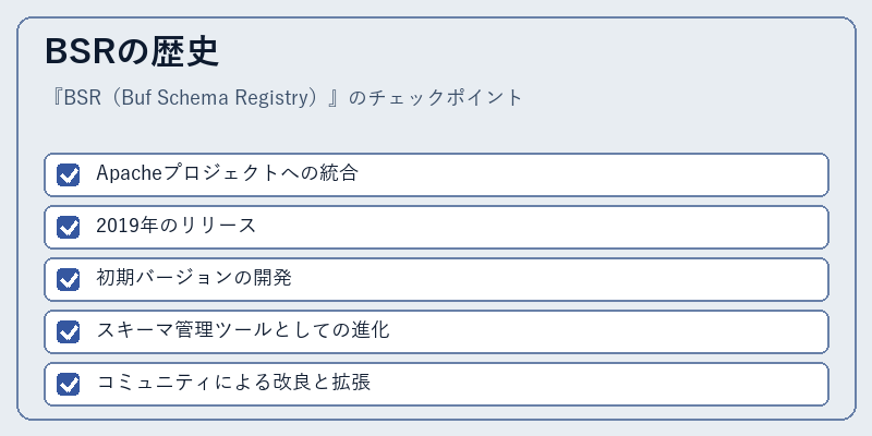BSRの歴史