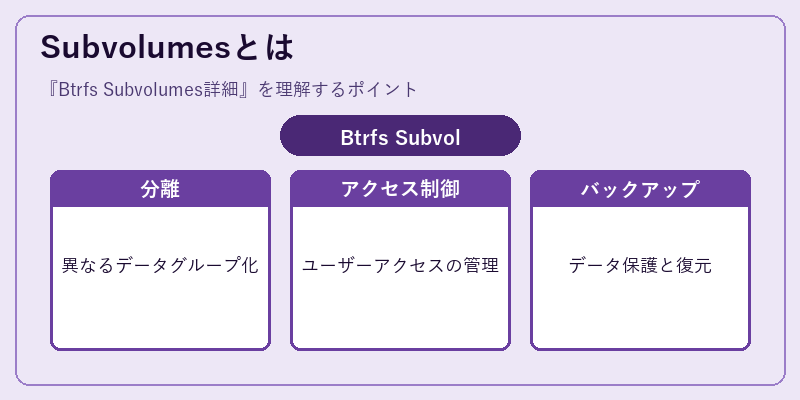 Subvolumesとは