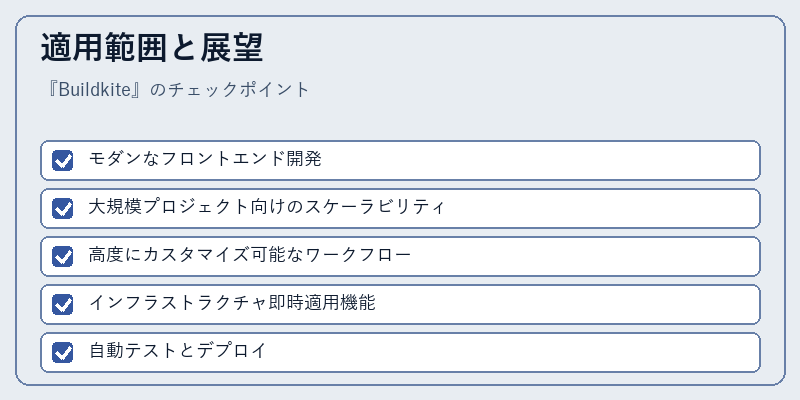 適用範囲と展望