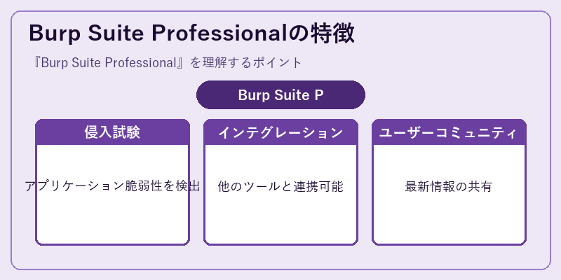 Burp Suite Professionalの特徴