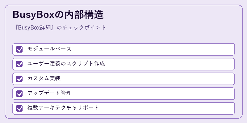 BusyBoxの内部構造