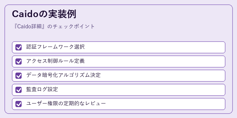 Caidoの実装例