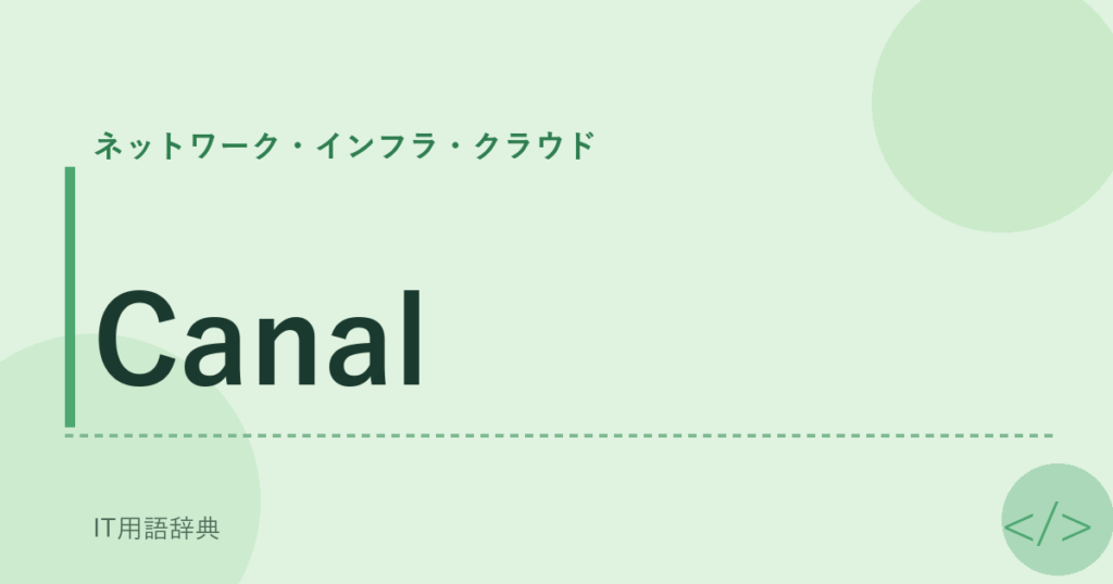 Canal アイキャッチ