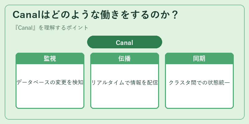 Canalはどのような働きをするのか？