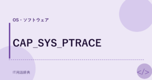 CAP_SYS_PTRACE アイキャッチ