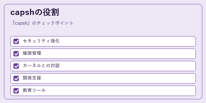 capshの役割