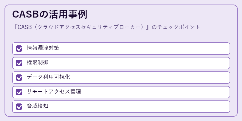 CASBの活用事例