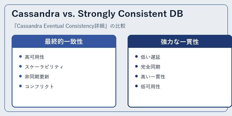 Cassandra vs. Strongly Consistent DB