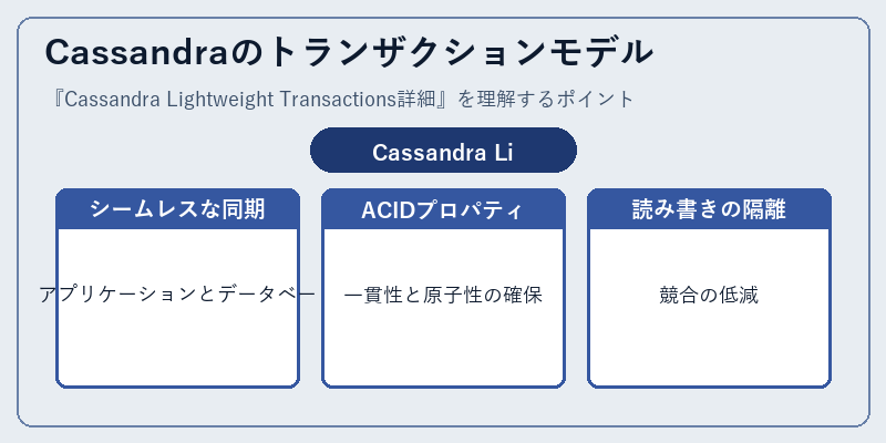 Cassandraのトランザクションモデル