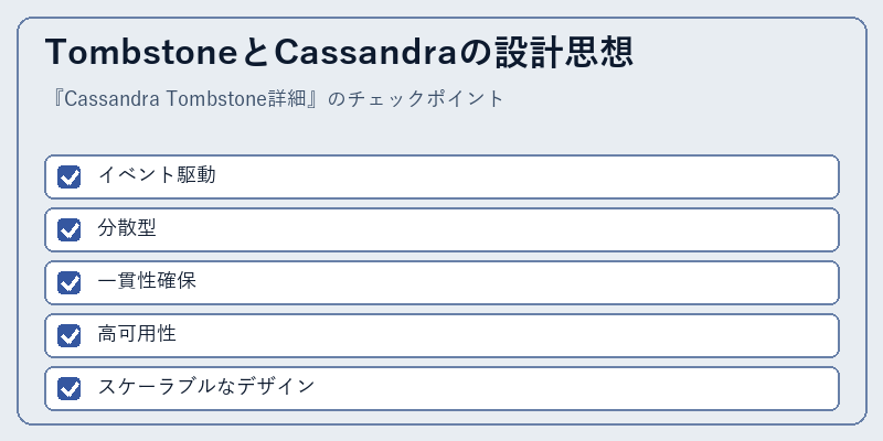 TombstoneとCassandraの設計思想