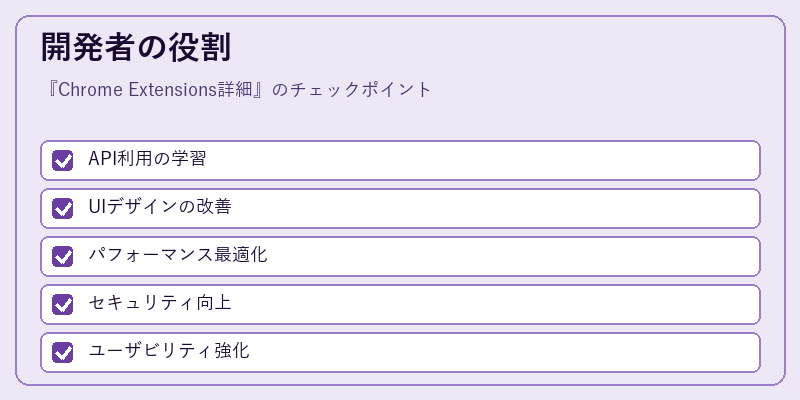 開発者の役割