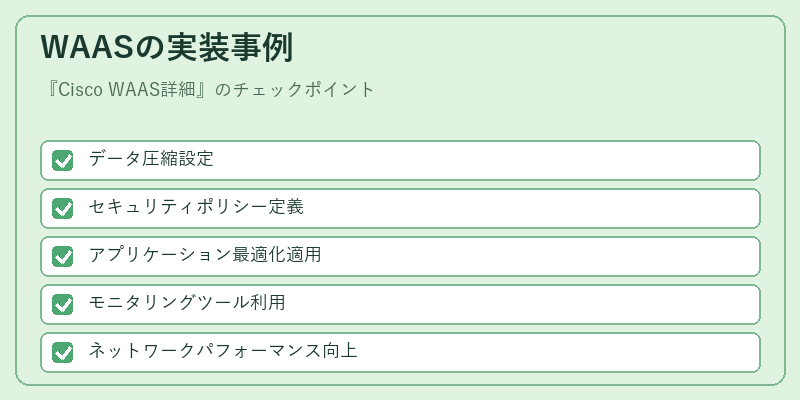 WAASの実装事例