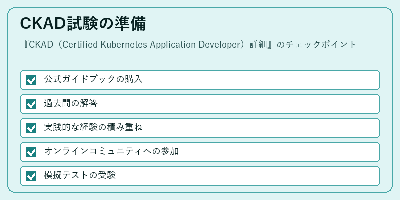 CKAD試験の準備