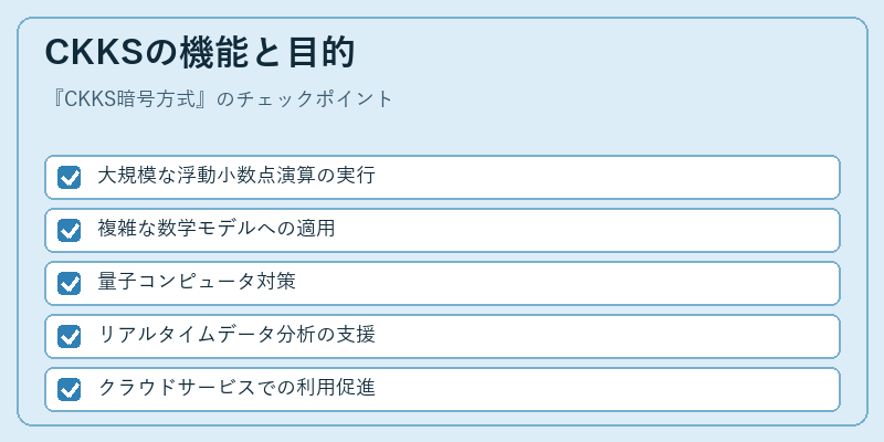 CKKSの機能と目的