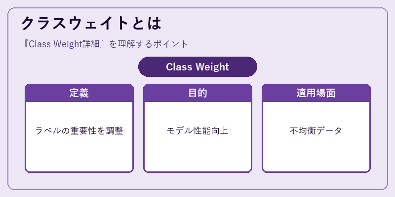 クラスウェイトとは
