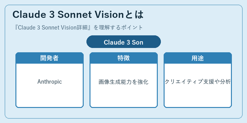 Claude 3 Sonnet Visionとは