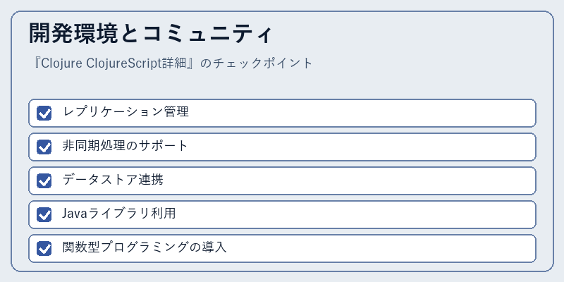 開発環境とコミュニティ