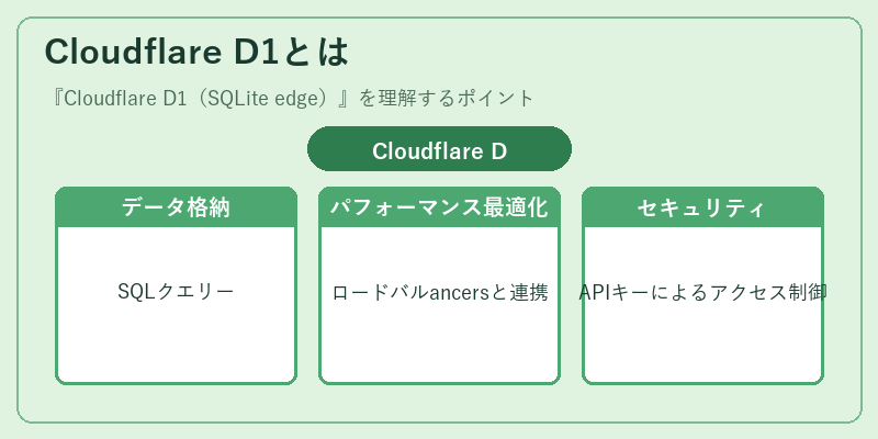 Cloudflare D1とは