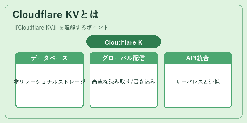 Cloudflare KVとは