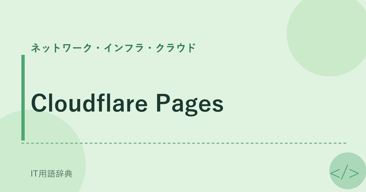 Cloudflare Pages アイキャッチ