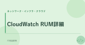 CloudWatch RUM詳細 アイキャッチ