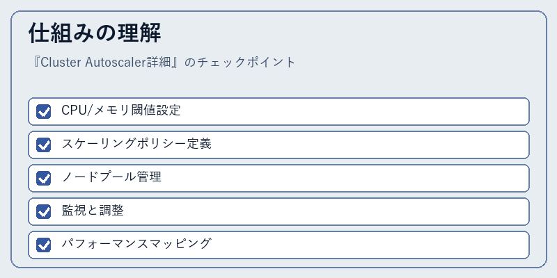 仕組みの理解