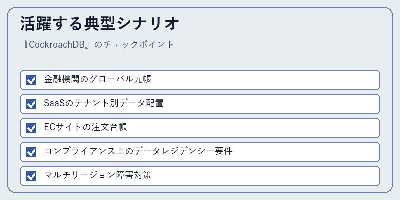 活躍する典型シナリオ