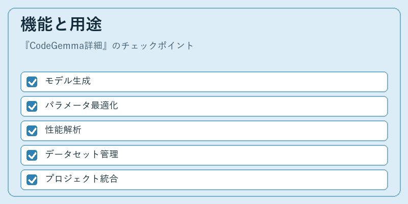 機能と用途