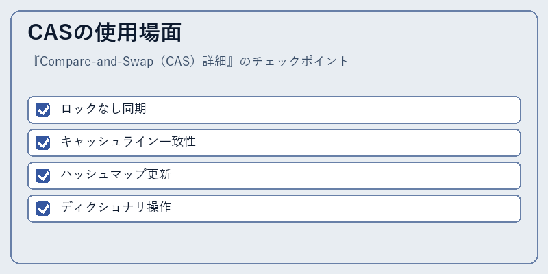 CASの使用場面