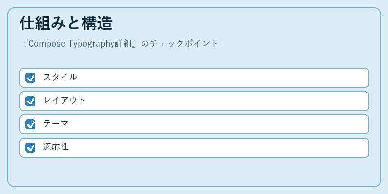 仕組みと構造
