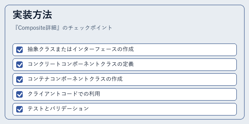 実装方法