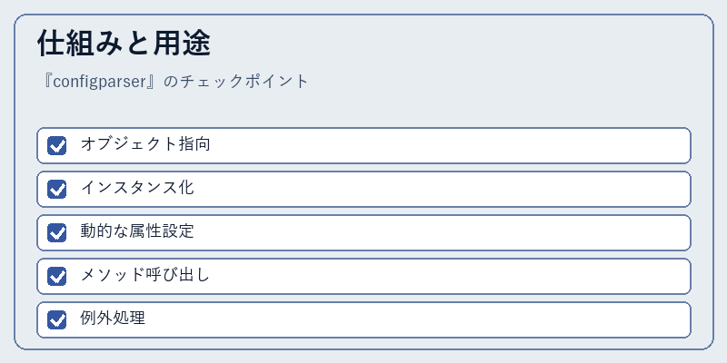 仕組みと用途