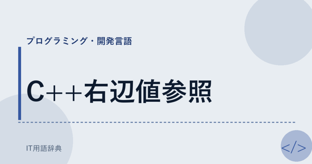 C++右辺値参照 アイキャッチ