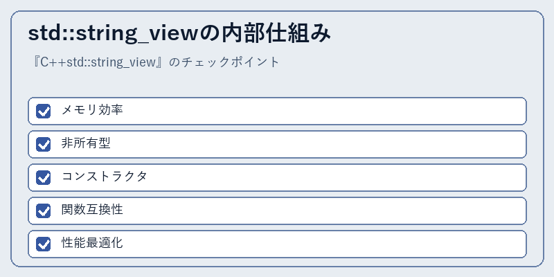 std::string_viewの内部仕組み