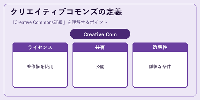 クリエイティブコモンズの定義