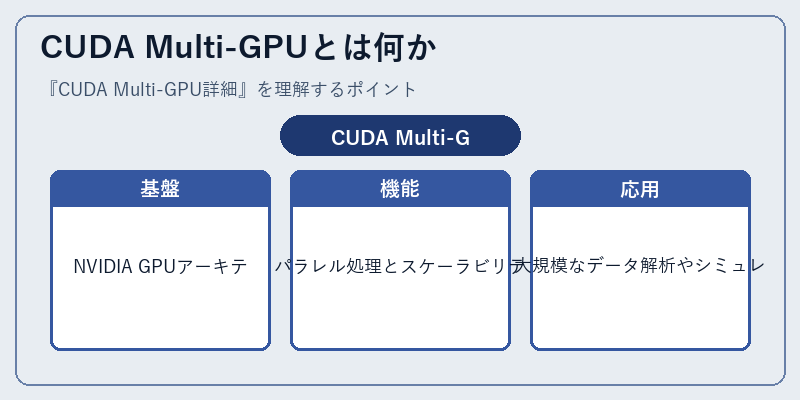 CUDA Multi-GPUとは何か