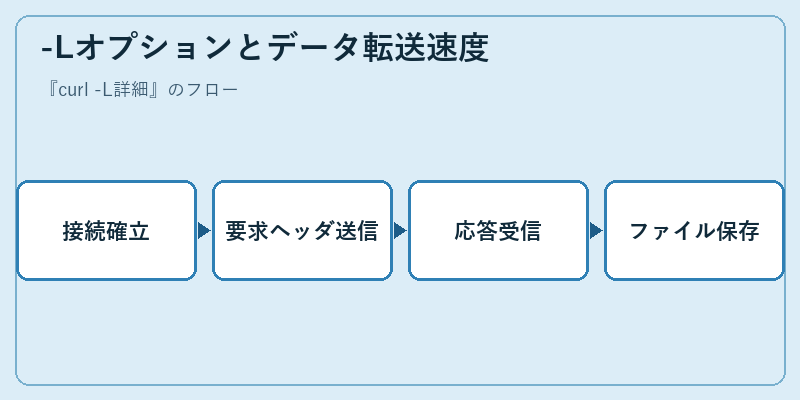 -Lオプションとデータ転送速度