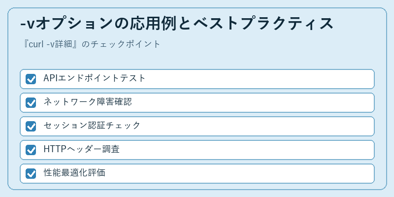 -vオプションの応用例とベストプラクティス