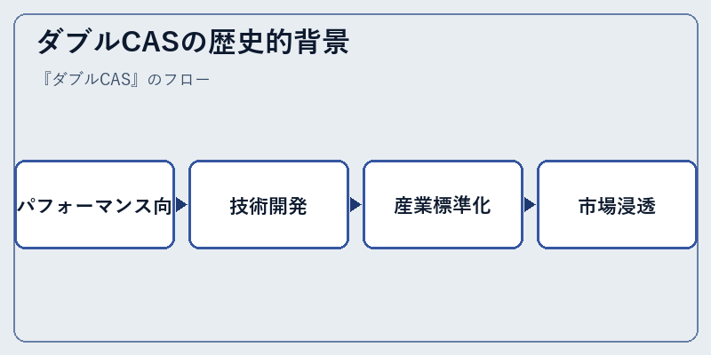 ダブルCASの歴史的背景