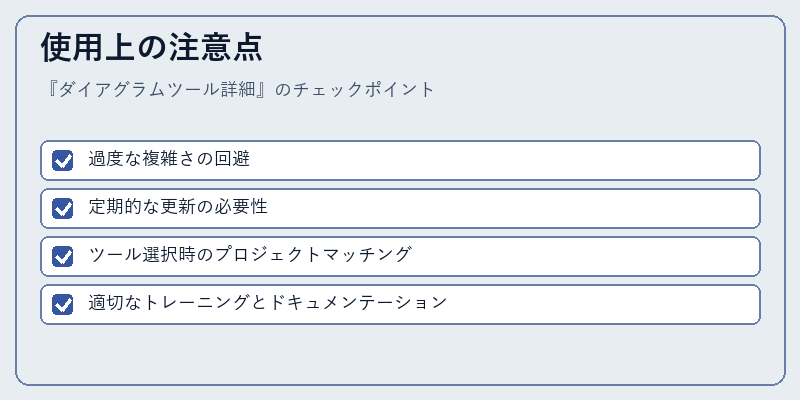 使用上の注意点