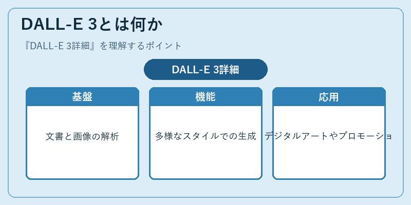 DALL-E 3とは何か