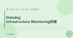 Datadog Infrastructure Monitoring詳細 アイキャッチ